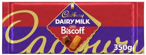 Cadbury Biscoff Tejcsokoládé kekszdarabokkal 350g
