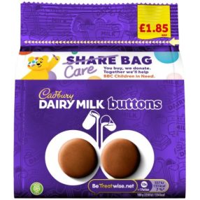 Cadbury Dairy Milk Buttons Tejcsokoládé korongok 85g
