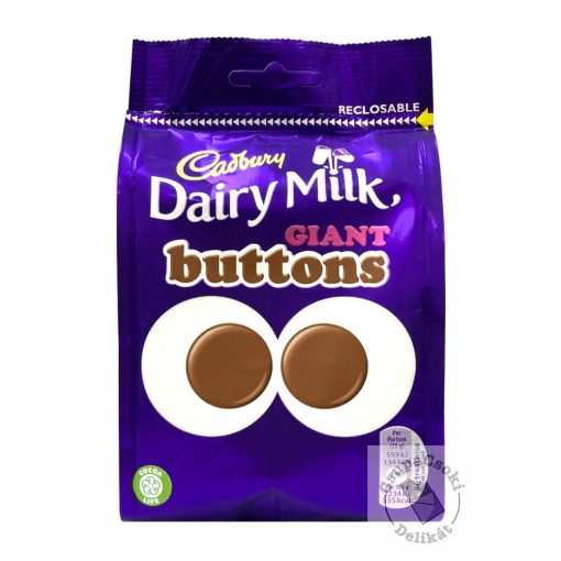 Cadbury Giant Buttons Tejcsokoládé korongok 95g