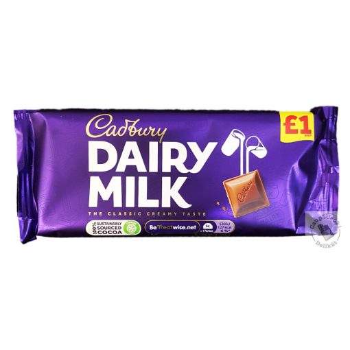 Cadbury Tejcsokoládé 95g