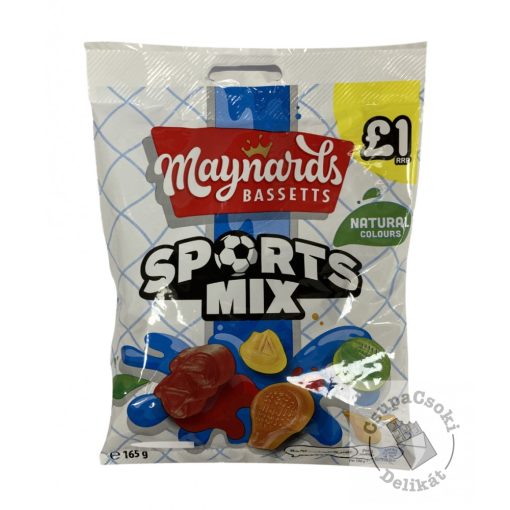 Maynards Bassetts Sports Mix Gyümölcs ízű gumicukor 165g