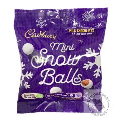Cadbury SnowBalls Tejcsokoládé golyók cukorbevonattal 80g