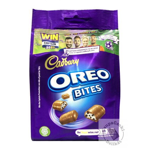 Cadbury Oreo Bites Tejcsokoládé oreo kekszes töltelékkel 95g