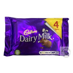 Cadbury Tejcsokoládé szelet 4-es csomag (4x29,3g) 117,2g
