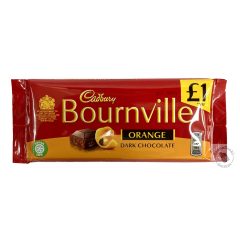 Cadbury Bournville Étcsokoládé naranccsal 100g