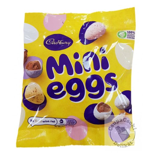Cadbury Mini Eggs Tejcsokoládé tojások cukorbevonattal 80g