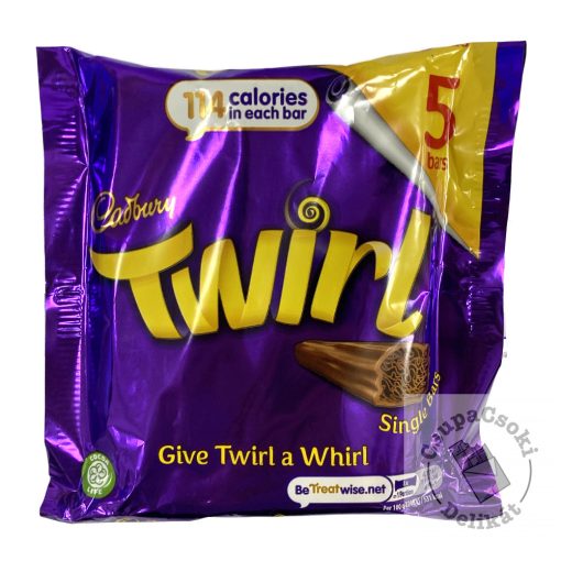 Cadbury Twirl Tejcsokoládé szelet 5db-os 5x21,5g (107,5g)