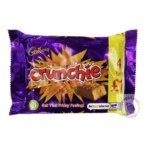 Cadbury Crunchie szelet 4-es csomag (4x26,1g) 104,4g