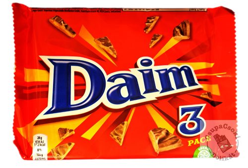 Daim Tejcsokoládék ropogós mandulás és karamellás töltelékkel 3x28g