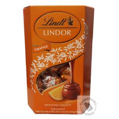   Lindt Lindor Orange Tejcsokoládé golyók narancsos krémmel töltve 200g