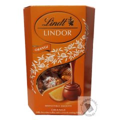   Lindt Lindor Orange Tejcsokoládé golyók narancsos krémmel töltve 200g