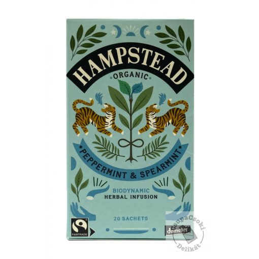 Hampstead Peppermint&Spearmint Menta tea 20filter, 40g