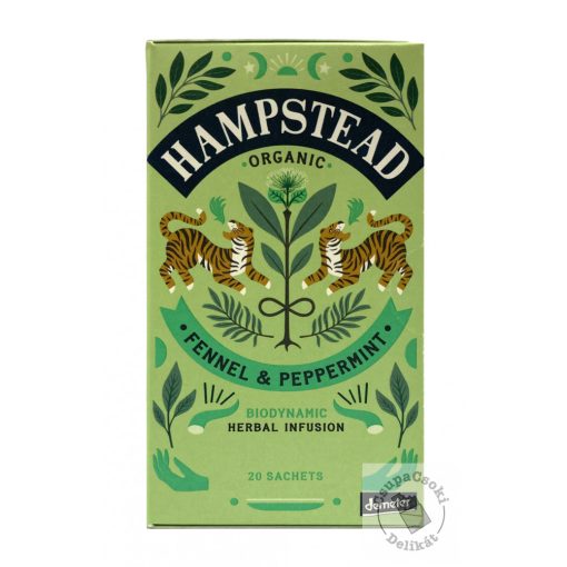 Hampstead Fennel&Peppermint Borsmenta tea 20filter, 40g