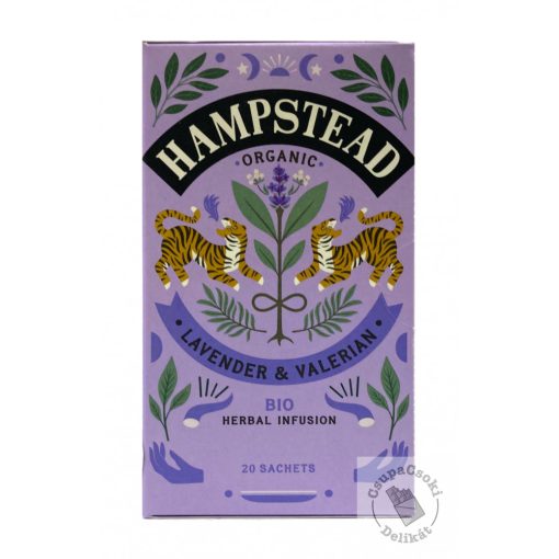 Hampstead Lavender&Valerian gyümölcstea 20filter, 20g