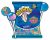 WarHeads Sour Bubblegum Pops Blue Raspberry Nyalóka 105g