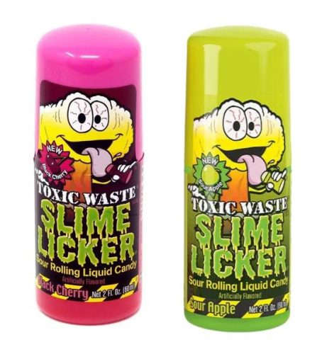 Toxic Waste Slime Licker Roller Black Cherry/Sour Apple 60ml