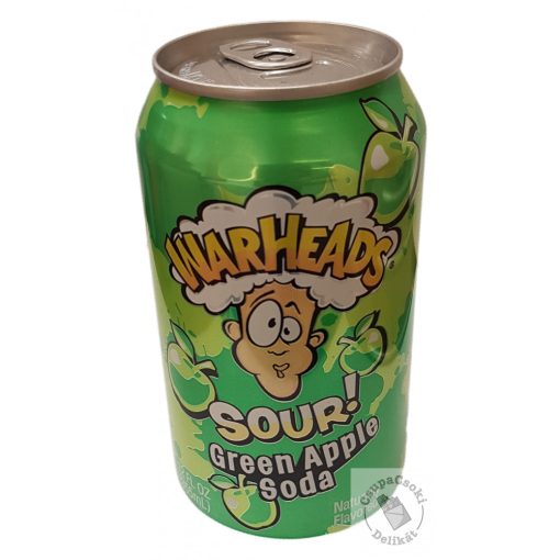 WarHeads Sour Green Apple Soda 355ml