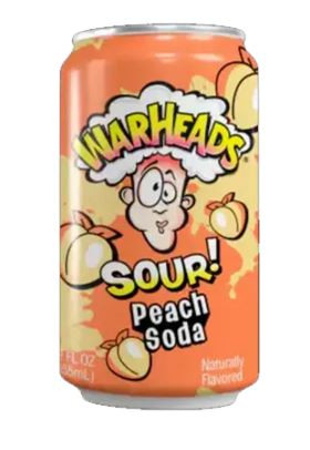 WarHeads Sour Peach Soda 330ml