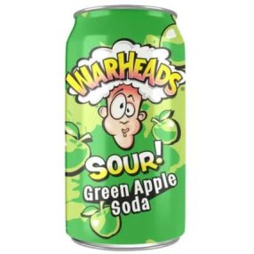 WarHeads Sour Green Apple Soda 330ml