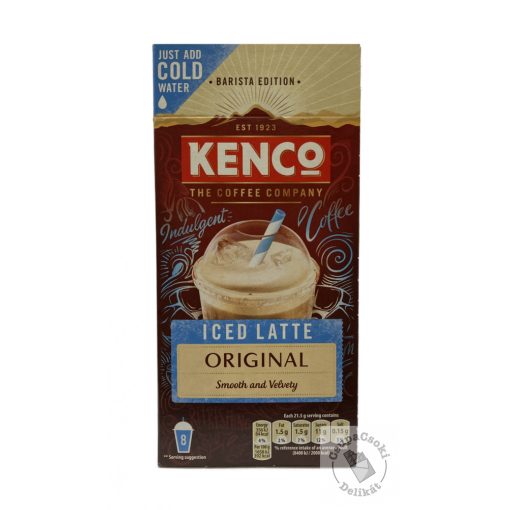 Kenco Iced Latte Original Instant jeges kávé por (8x21,5g) 172g