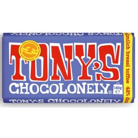   Tony's Chocolonely Dark Milk Pretzel Toffee Étcsokoládé 180g