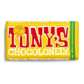   Tony's Chocolonely Milk Almond Honey Nougat Tejcsokoládé 180g