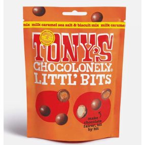 Tony's Chocolonely Little Bits Salted Caramel 100g