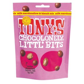 Tony's Chocolonely Little Bits Marshmallow&Biscuit 100g
