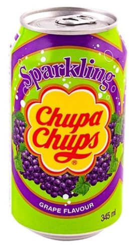 Chupa Chups Grape szénsavas üdítő 345ml
