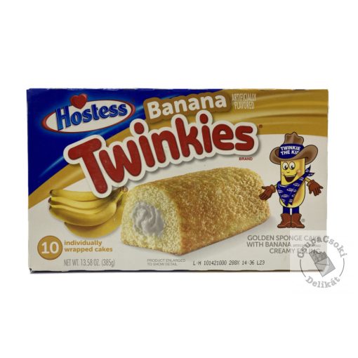 Twinkies Banana Töltött piskóta 385g