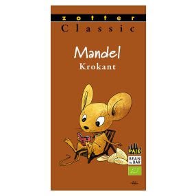 Zotter Classic Almond Brittle 70g