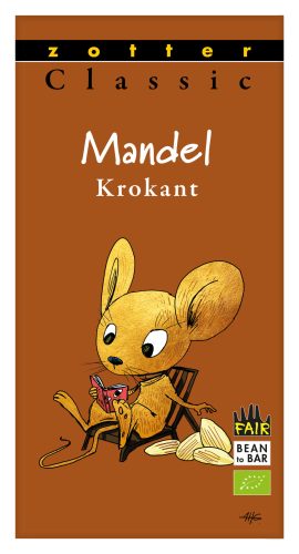 Zotter Classic Almond Brittle 70g