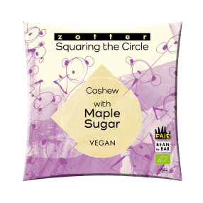 Zotter STC Cashew with Maple Sugar VEGAN 70g