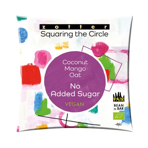 Zotter STC Coconut Mango Oat, VEGAN, No Added Sugar 70g