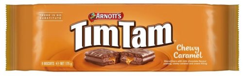 Tim Tam Chewy Caramel Tejcsokoládés keksz 175g