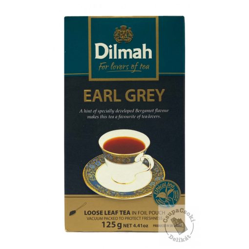 Dilmah Earl Grey Szálas fekete tea 125g