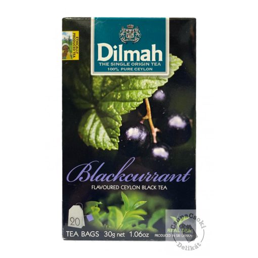 Dilmah Feketeribizli fekete tea 20x1,5g