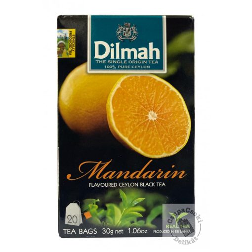 Dilmah Mandarin fekete tea 20x1,5g