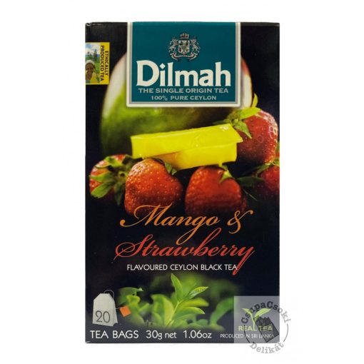 Dilmah Mangó-eper fekete tea 20x1,5g