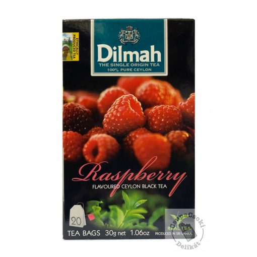 Dilmah Málna fekete tea 20x1,5g