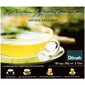 Dilmah Gift of Green 40 Zöld tea, filteres, 60g