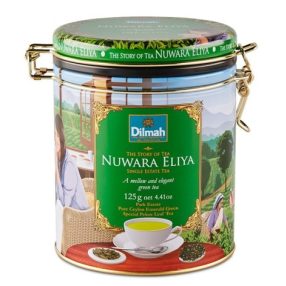 Dilmah Story of Tea Nuwara Eliya Zöld tea fémdobozban 125g