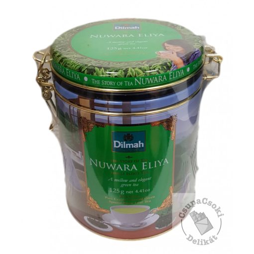 Dilmah Story of Tea Nuwara Eliya Zöld tea fémdobozban 125g