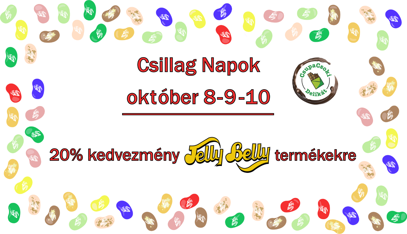 JellyBelly 20% kedvezménnyel